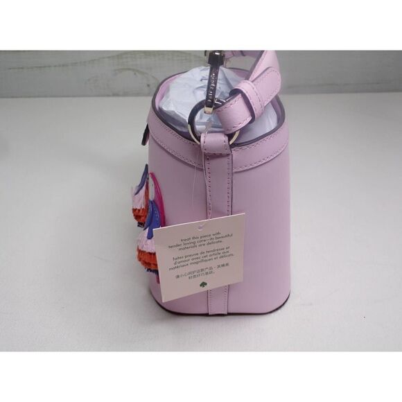 Kate Spade Small Bucket Bag Flamingo NWT - Picture 2 of 8